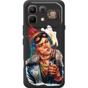 Чорний чохол BoxFace Infinix Note 60 Pro Tanker Girl