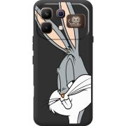 Чорний чохол BoxFace Infinix Note 60 Pro Lucky Rabbit