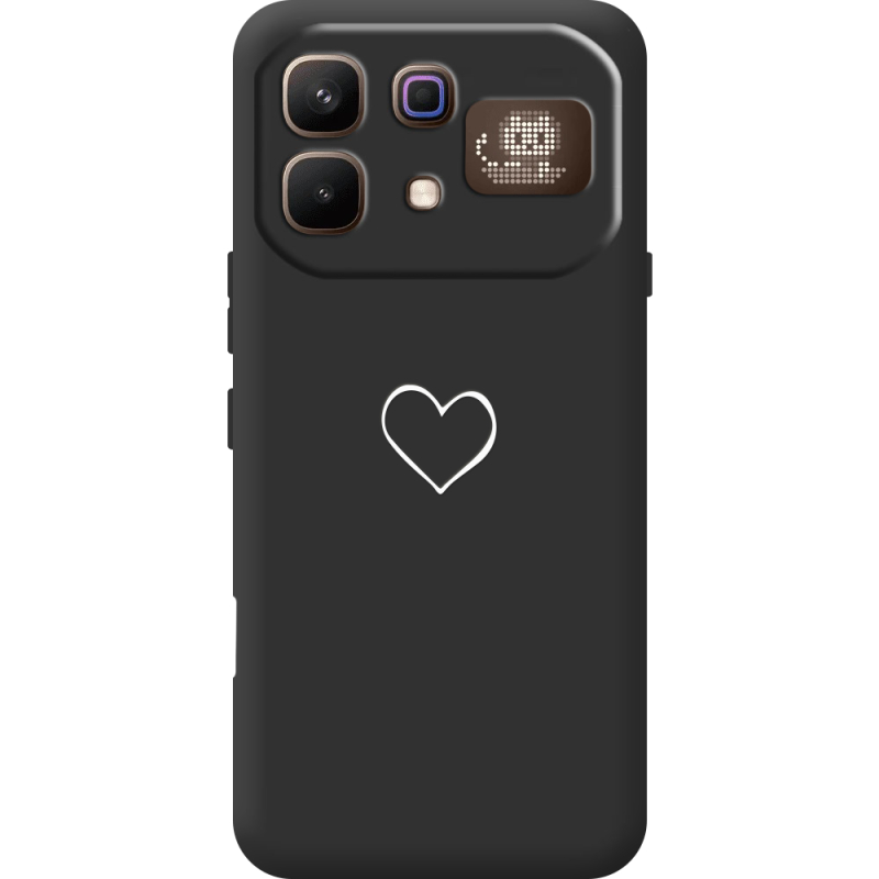Чорний чохол BoxFace Infinix Note 60 Pro My Heart