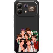 Чорний чохол BoxFace Infinix Note 60 Pro BTS