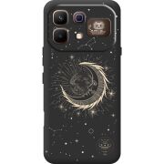 Чорний чохол BoxFace Infinix Note 60 Pro Moon