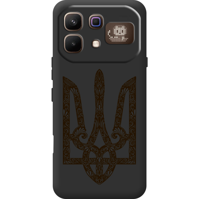 Чорний чохол BoxFace Infinix Note 60 Pro Ukrainian Trident