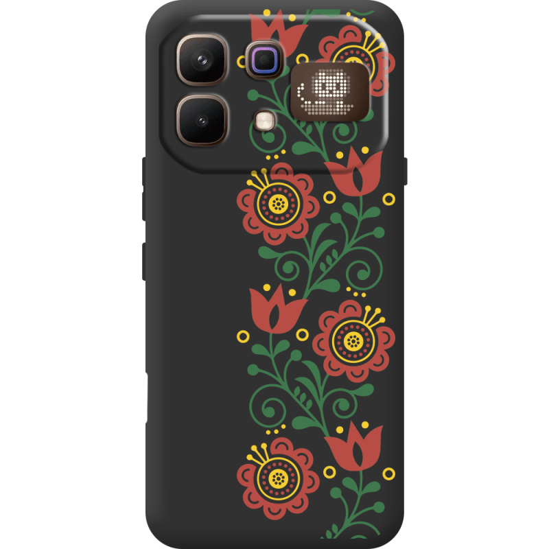 Чорний чохол BoxFace Infinix Note 60 Pro Ethno