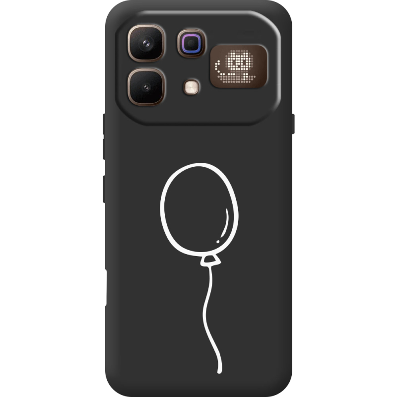 Чорний чохол BoxFace Infinix Note 60 Pro Balloon