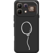 Чорний чохол BoxFace Infinix Note 60 Pro Balloon