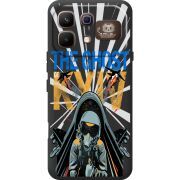 Чорний чохол BoxFace Infinix Note 60 Pro Привид Києва в дії
