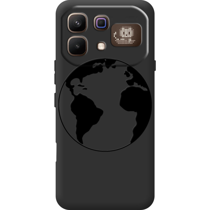 Чорний чохол BoxFace Infinix Note 60 Pro Earth
