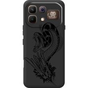 Чорний чохол BoxFace Infinix Note 60 Pro Snake