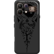 Чорний чохол BoxFace Infinix Note 60 Pro Hugin and Munin