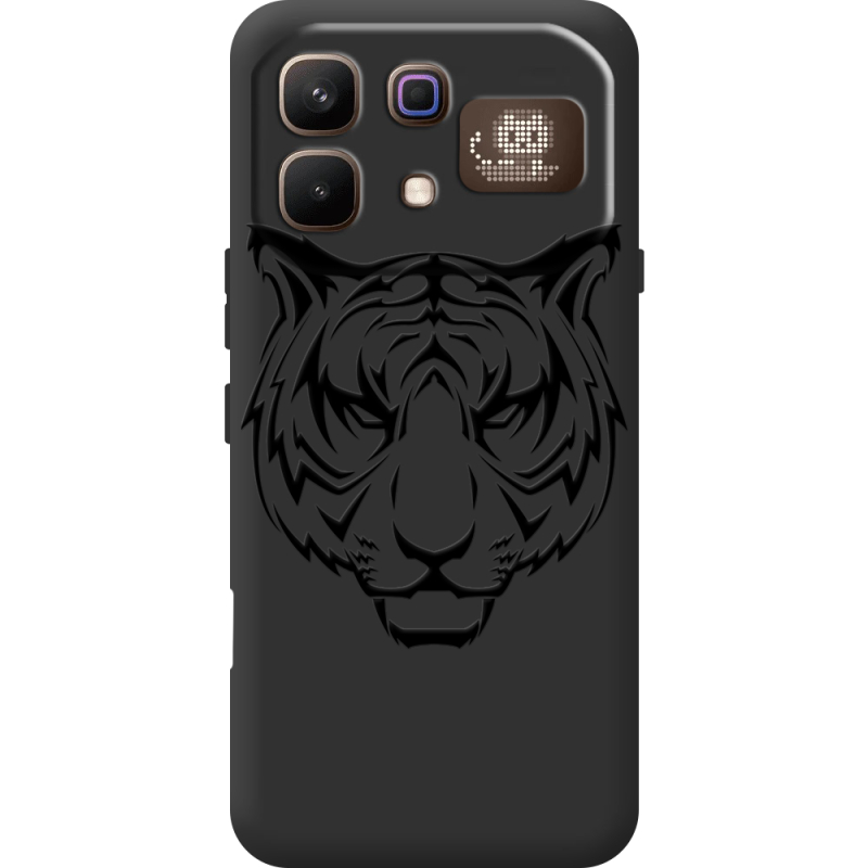 Чорний чохол BoxFace Infinix Note 60 Pro Tiger