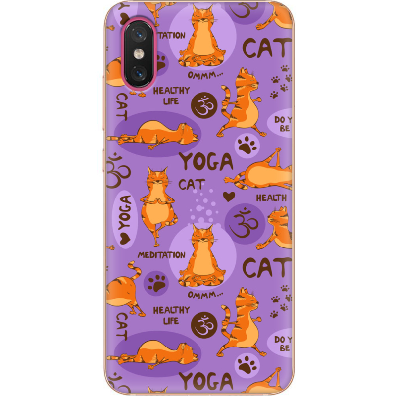 Чехол Uprint Xiaomi Mi 8 Pro Yoga Cat