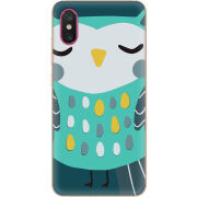 Чехол Uprint Xiaomi Mi 8 Pro Green Owl
