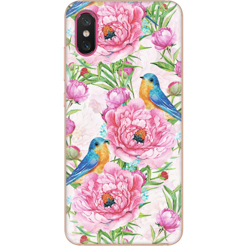 Чехол Uprint Xiaomi Mi 8 Pro Birds and Flowers