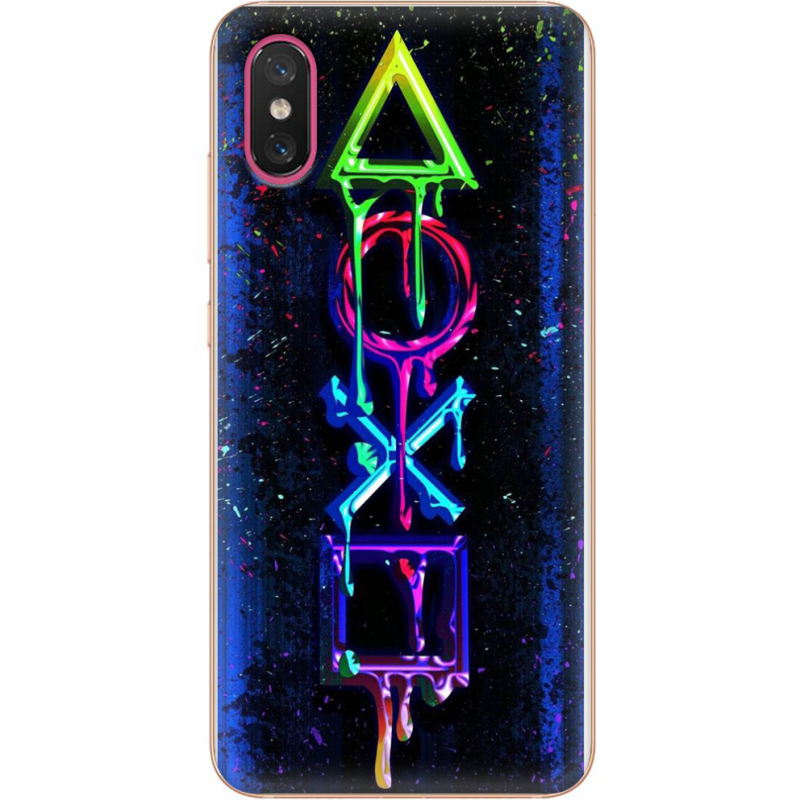 Чехол Uprint Xiaomi Mi 8 Pro Graffiti symbols