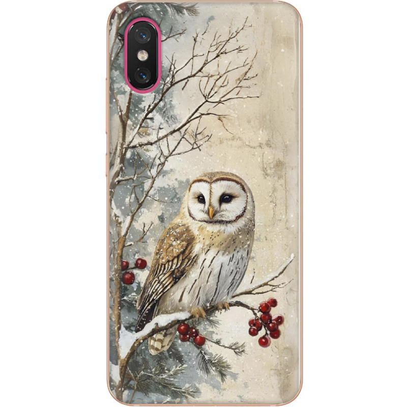 Чехол Uprint Xiaomi Mi 8 Pro Christmas Owl