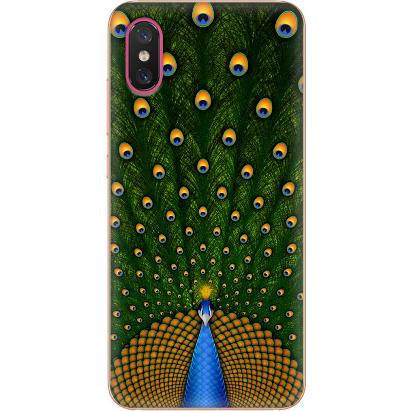 Чехол Uprint Xiaomi Mi 8 Pro Peacocks Tail