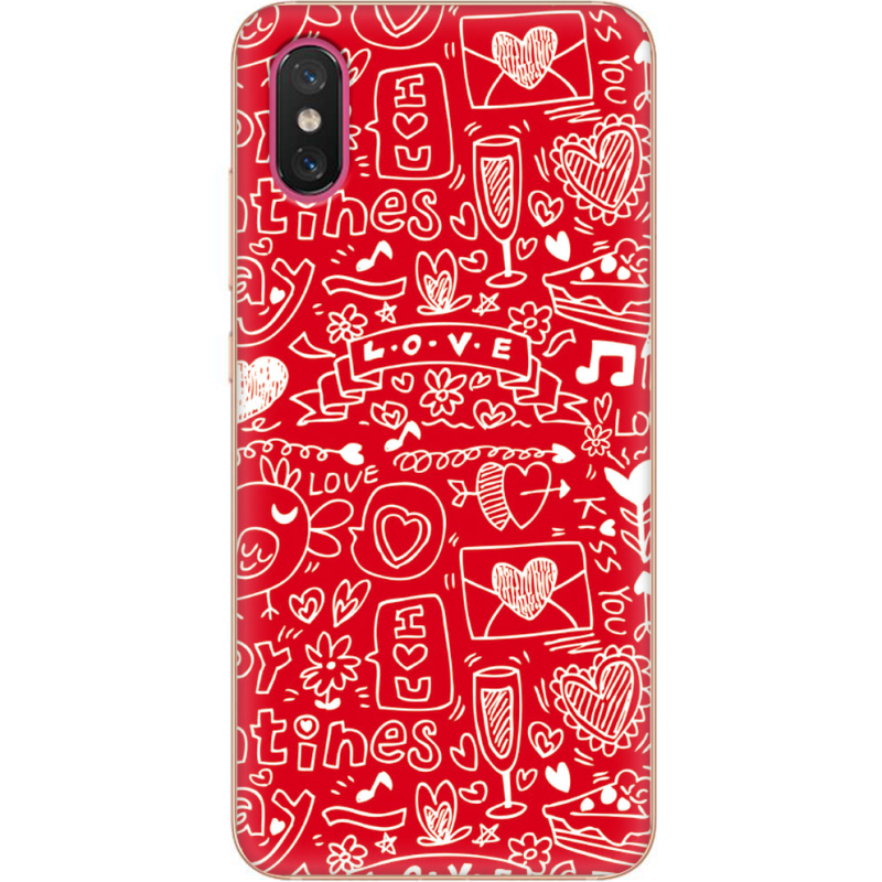 Чехол Uprint Xiaomi Mi 8 Pro Happy Valentines