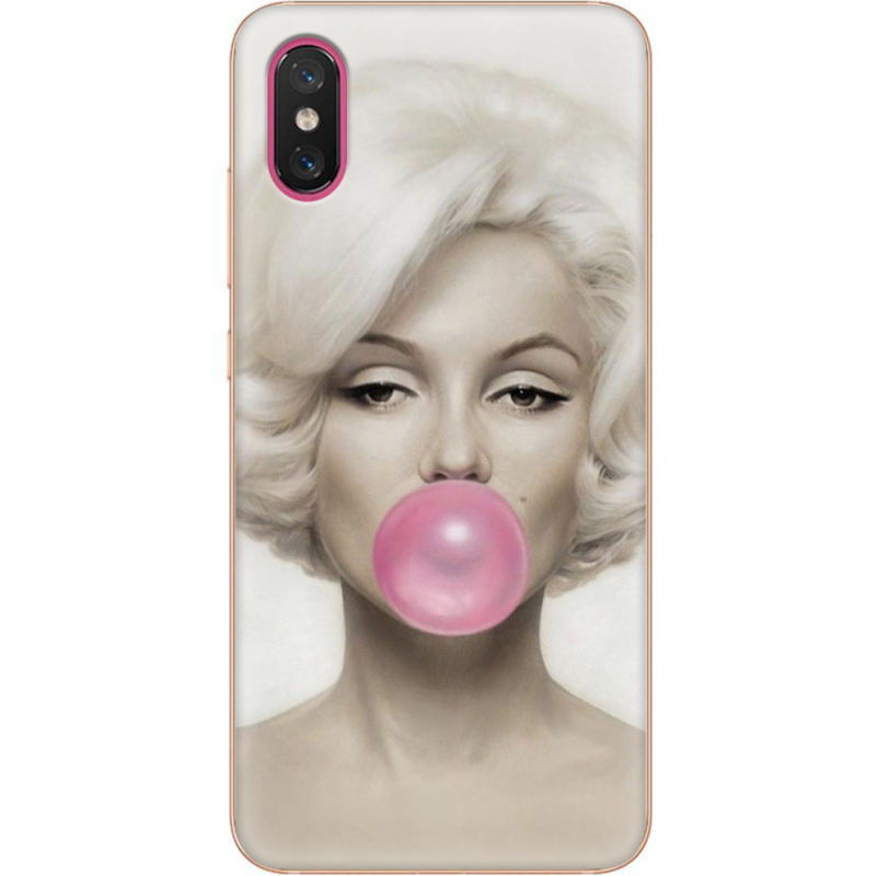 Чехол Uprint Xiaomi Mi 8 Pro Marilyn Monroe Bubble Gum