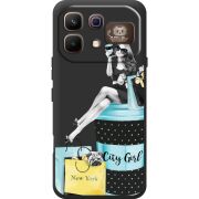 Прозорий чохол BoxFace Infinix Note 60 Pro City Girl