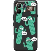 Прозорий чохол BoxFace Infinix Note 60 Pro с 3D-глазками HIYA