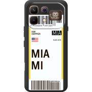 Прозорий чохол BoxFace Infinix Note 60 Pro Ticket Miami