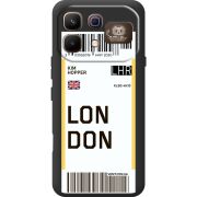 Прозорий чохол BoxFace Infinix Note 60 Pro Ticket London