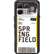 Прозорий чохол BoxFace Infinix Note 60 Pro Ticket Springfield