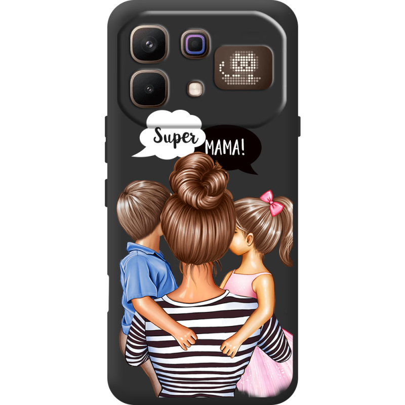 Прозорий чохол BoxFace Infinix Note 60 Pro Super Mama