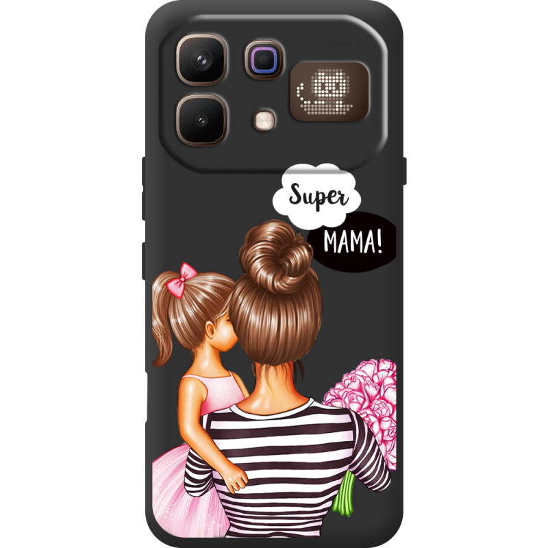 Прозорий чохол BoxFace Infinix Note 60 Pro Super Mama and Daughter