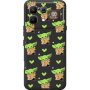 Прозорий чохол BoxFace Infinix Note 60 Pro Pattern Baby Yoda