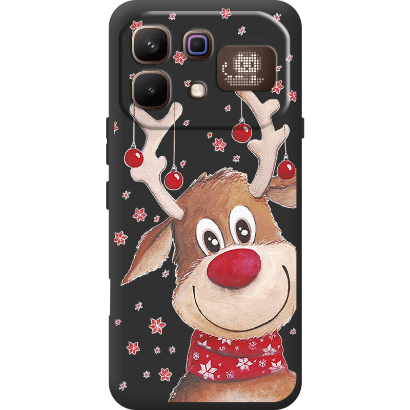 Прозорий чохол BoxFace Infinix Note 60 Pro Winter Deer