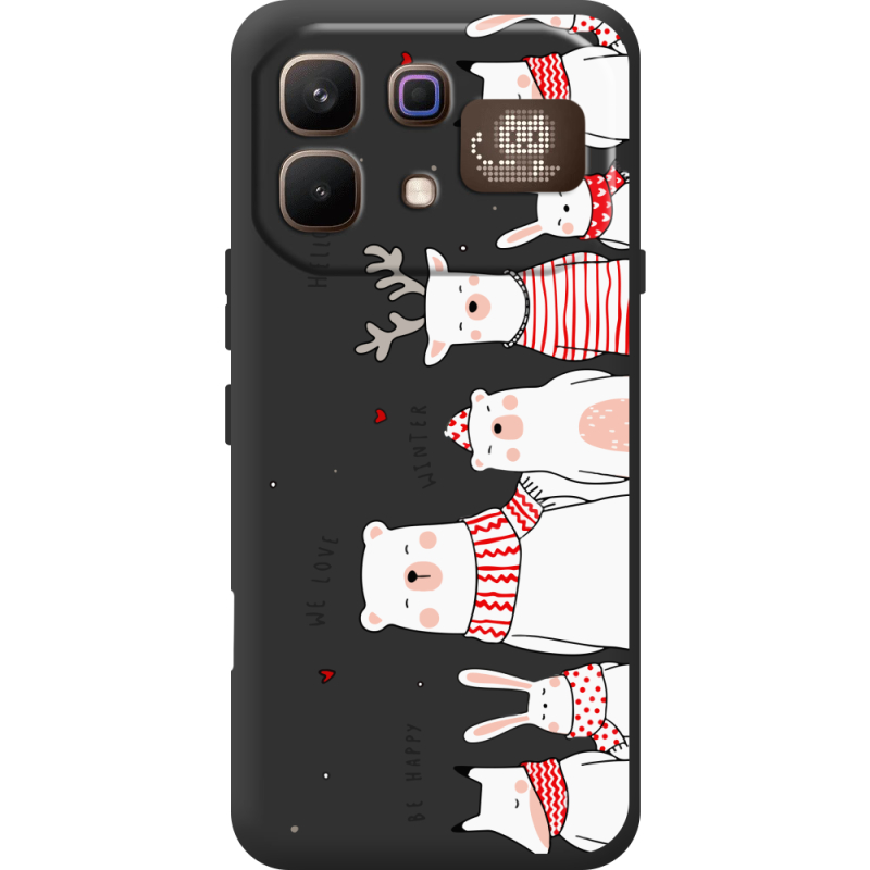 Прозорий чохол BoxFace Infinix Note 60 Pro The Friendly Beasts