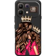 Прозорий чохол BoxFace Infinix Note 60 Pro Queen and Princess