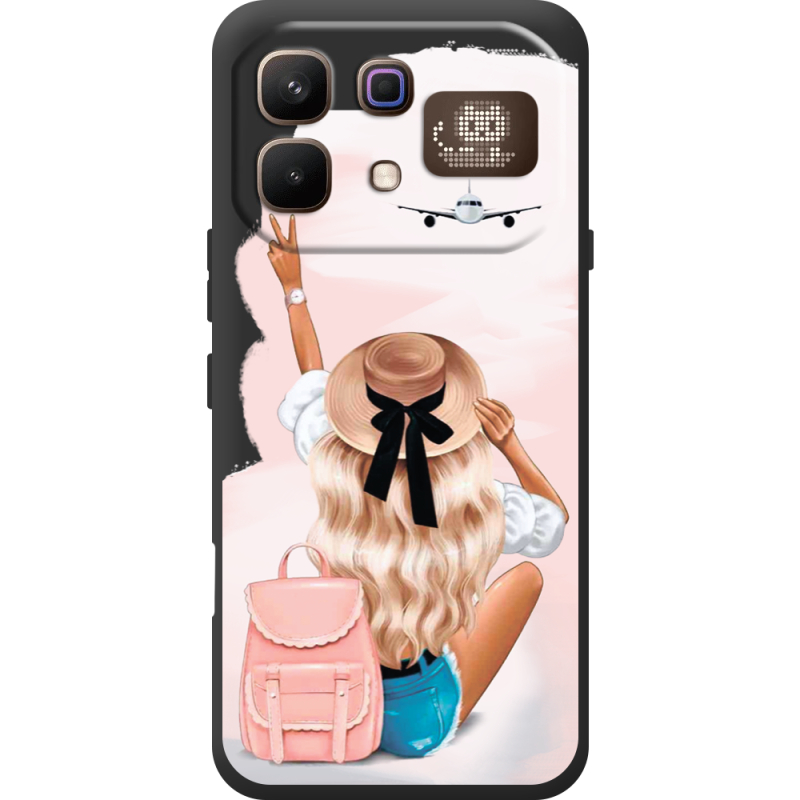 Прозорий чохол BoxFace Infinix Note 60 Pro Travel Girl