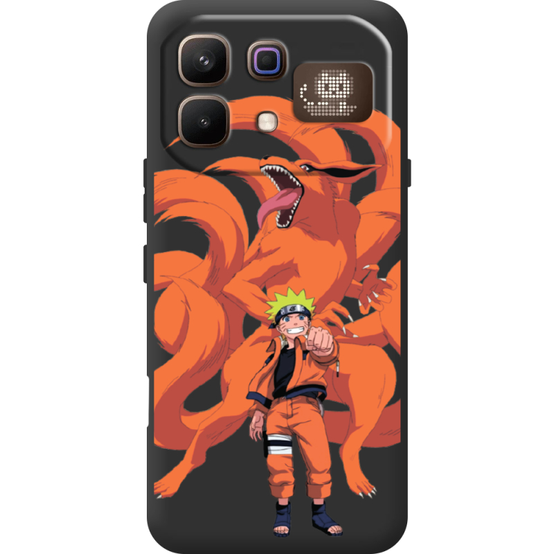 Прозорий чохол BoxFace Infinix Note 60 Pro Naruto and Kurama