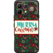 Прозорий чохол BoxFace Infinix Note 60 Pro Vintage Christmas Pattern