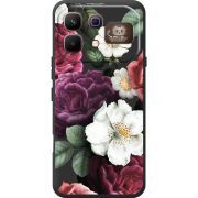 Прозорий чохол BoxFace Infinix Note 60 Pro Floral Dark Dreams