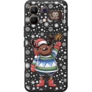 Прозорий чохол BoxFace Infinix Note 60 Pro Christmas Deer with Snow