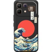 Прозорий чохол BoxFace Infinix Note 60 Pro Большая волна в Канагаве