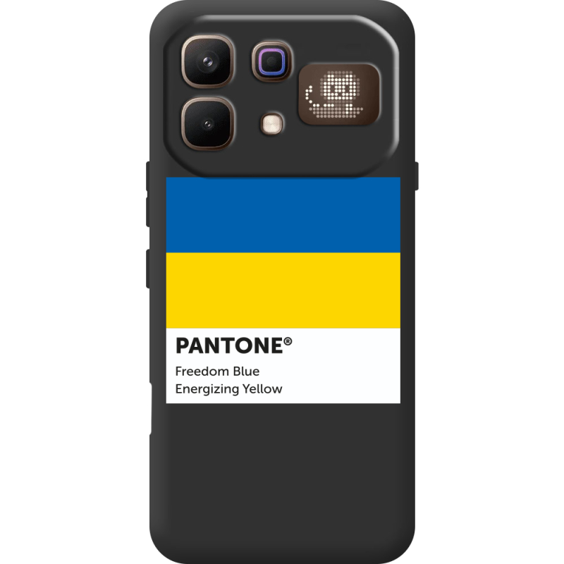 Прозорий чохол BoxFace Infinix Note 60 Pro Pantone вільний синій
