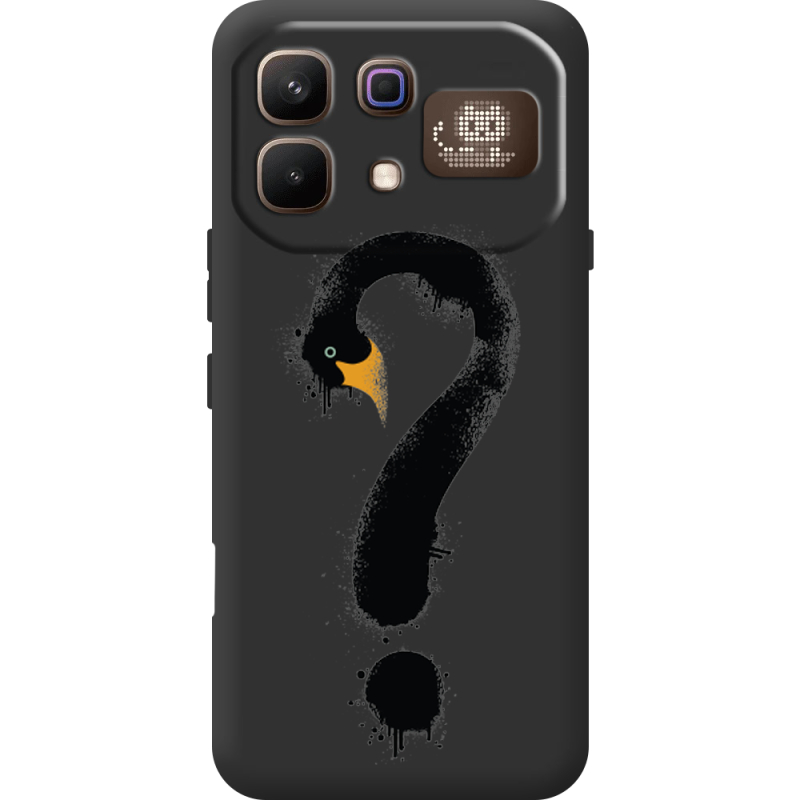 Прозорий чохол BoxFace Infinix Note 60 Pro Swan question