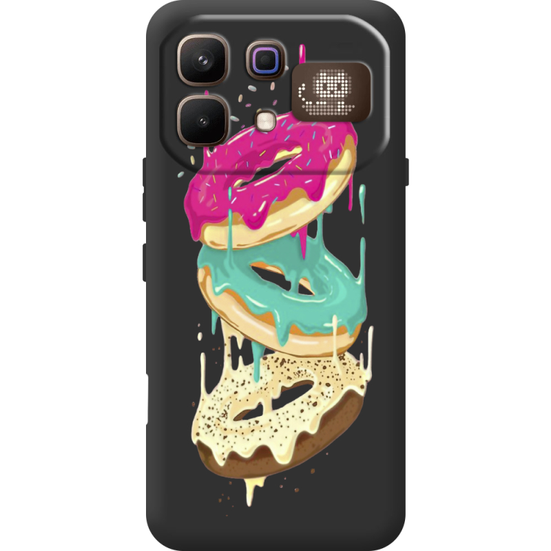 Прозорий чохол BoxFace Infinix Note 60 Pro Donuts