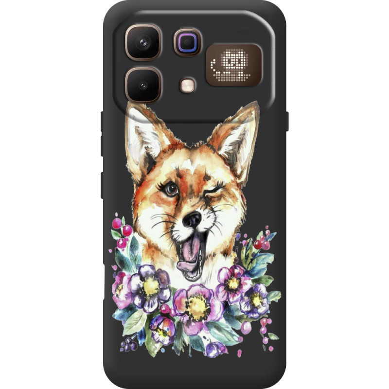 Прозорий чохол BoxFace Infinix Note 60 Pro Winking Fox