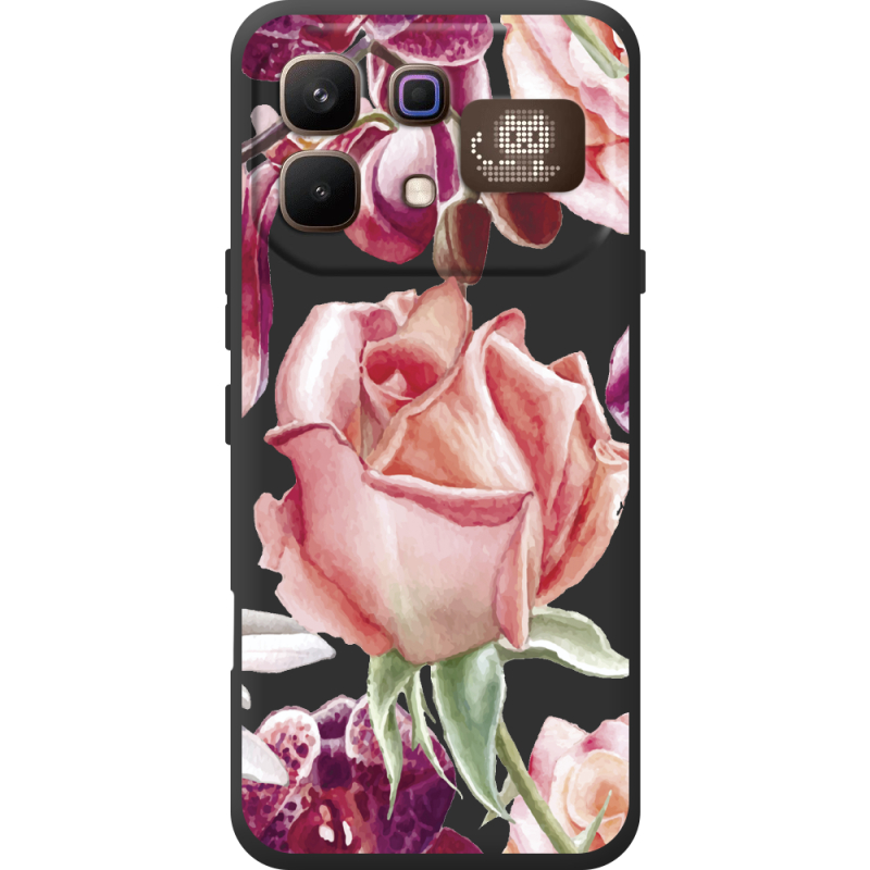 Прозорий чохол BoxFace Infinix Note 60 Pro Rose