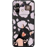Прозорий чохол BoxFace Infinix Note 60 Pro Meow