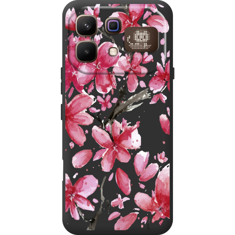 Прозорий чохол BoxFace Infinix Note 60 Pro Pink Magnolia