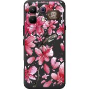 Прозорий чохол BoxFace Infinix Note 60 Pro Pink Magnolia