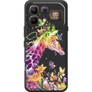 Прозорий чохол BoxFace Infinix Note 60 Pro Colorful Giraffe