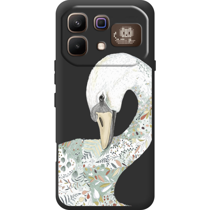 Прозорий чохол BoxFace Infinix Note 60 Pro Swan