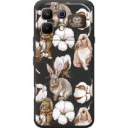 Прозорий чохол BoxFace Infinix Note 60 Pro Cotton and Rabbits